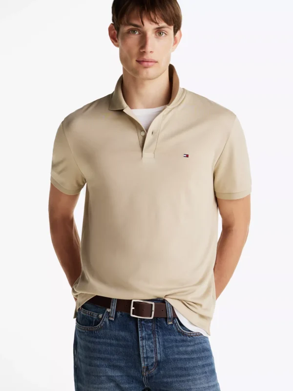 Tommy Hilfiger Regular Fit Poloshirt SANDALWOOD Best Sale