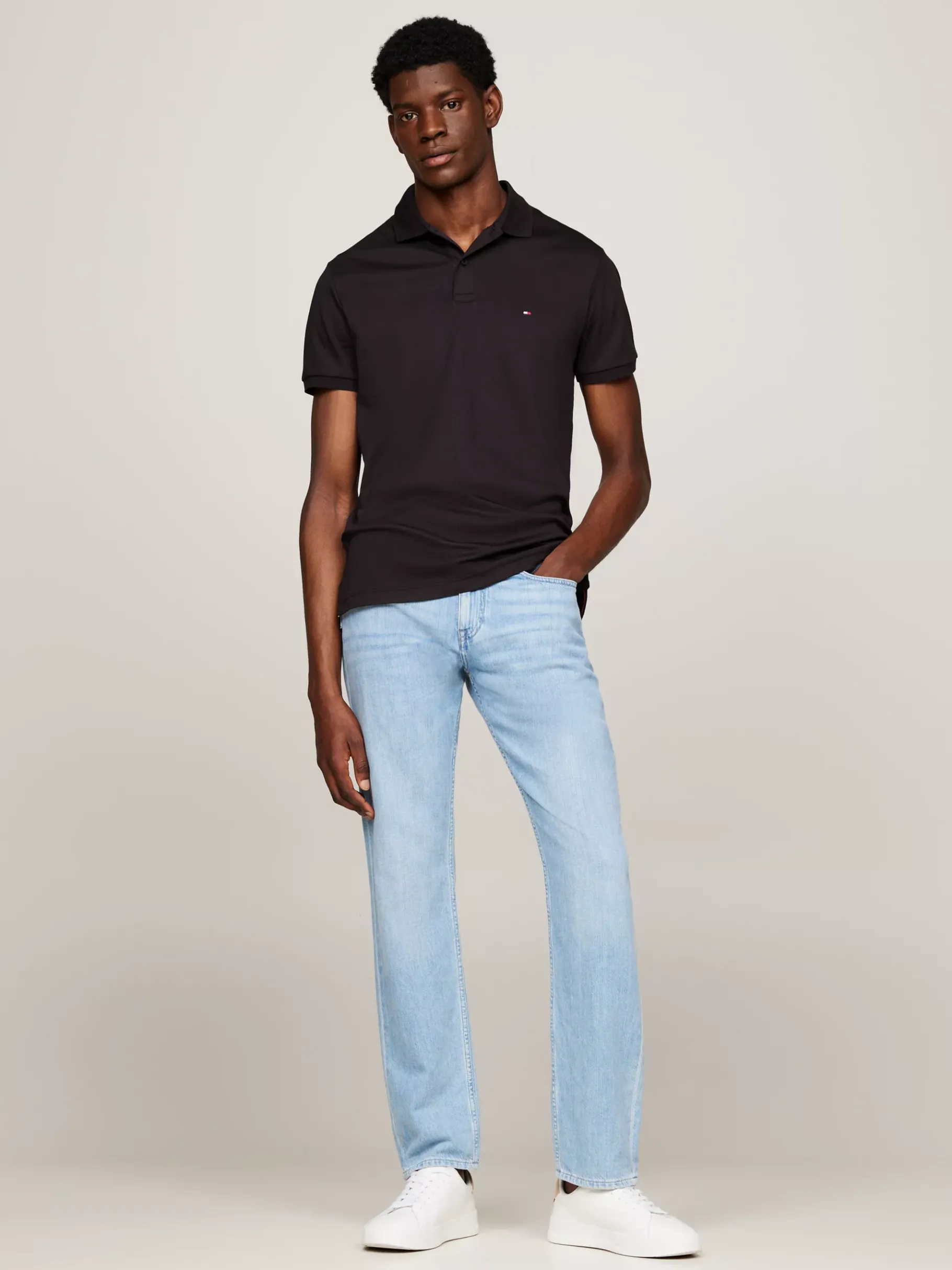 Tommy Hilfiger Regular Fit Poloshirt BLACK Store