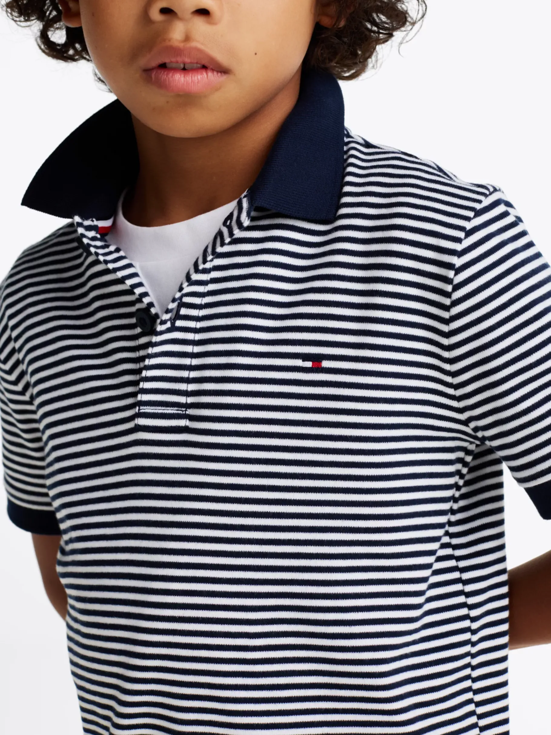 Tommy Hilfiger Regular Fit Poloshirt DARK NAVY STRIPE New