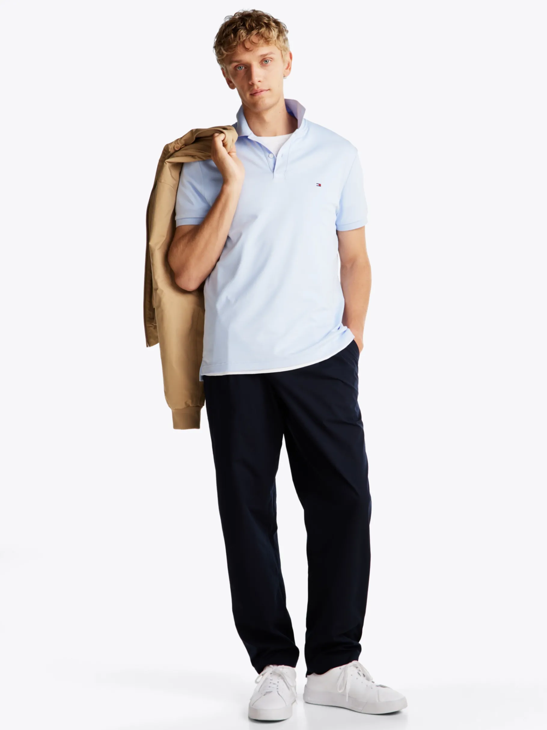 Tommy Hilfiger Regular Fit Poloshirt SWEET BLUE Best Sale