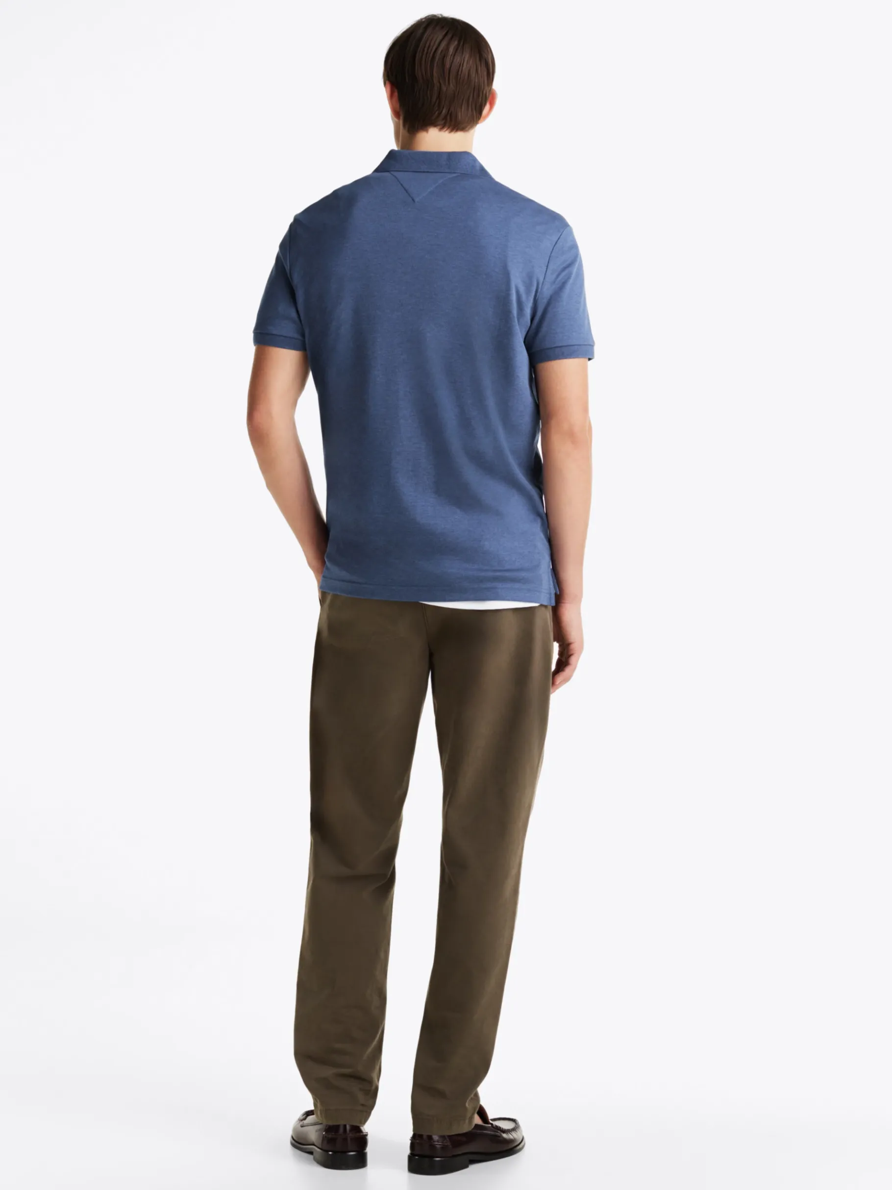 Tommy Hilfiger Regular Fit Poloshirt FADED INDIGO HEATHER Sale