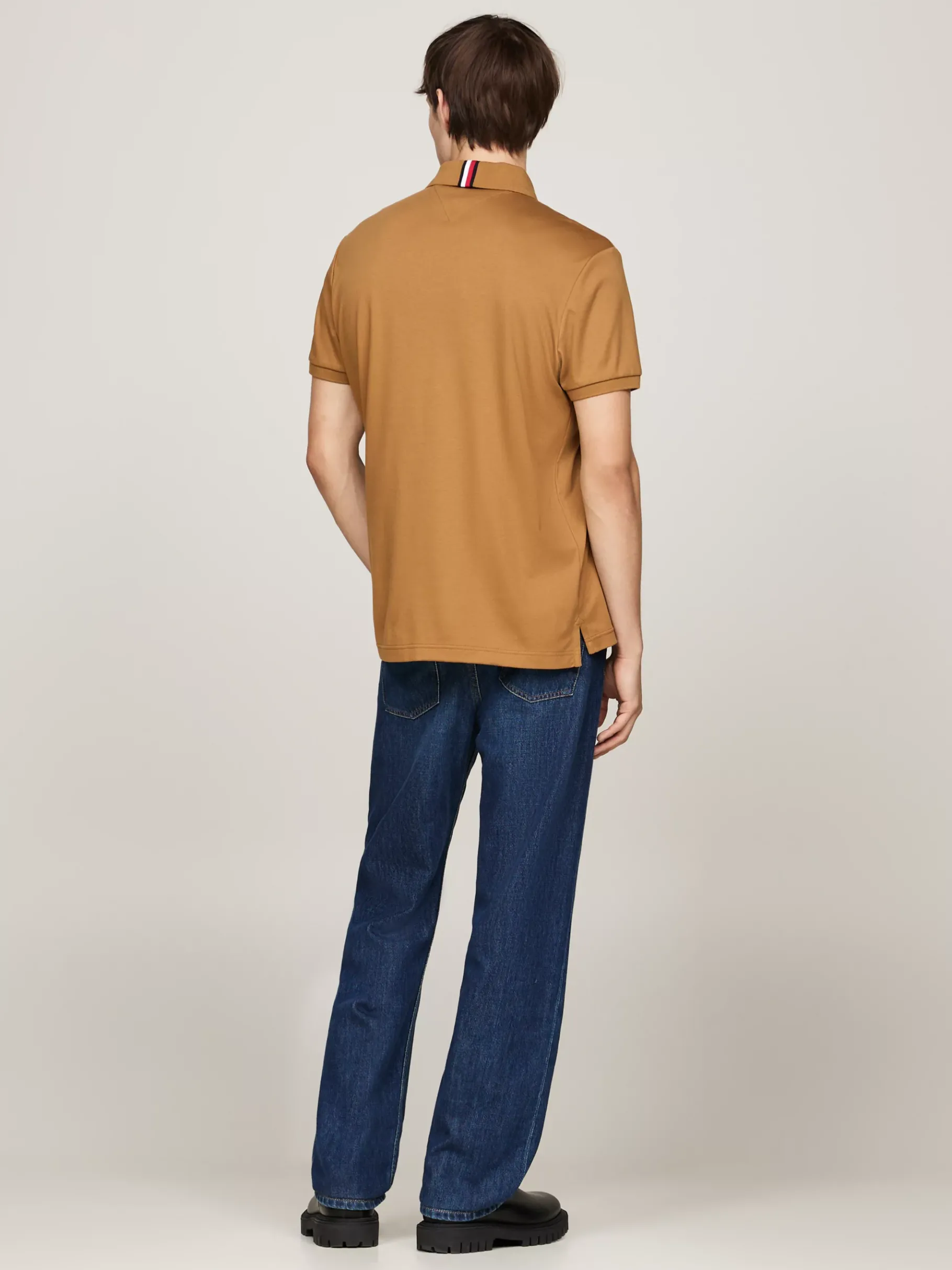 Tommy Hilfiger Regular Fit Poloshirt COUNTRY BROWN Best Sale