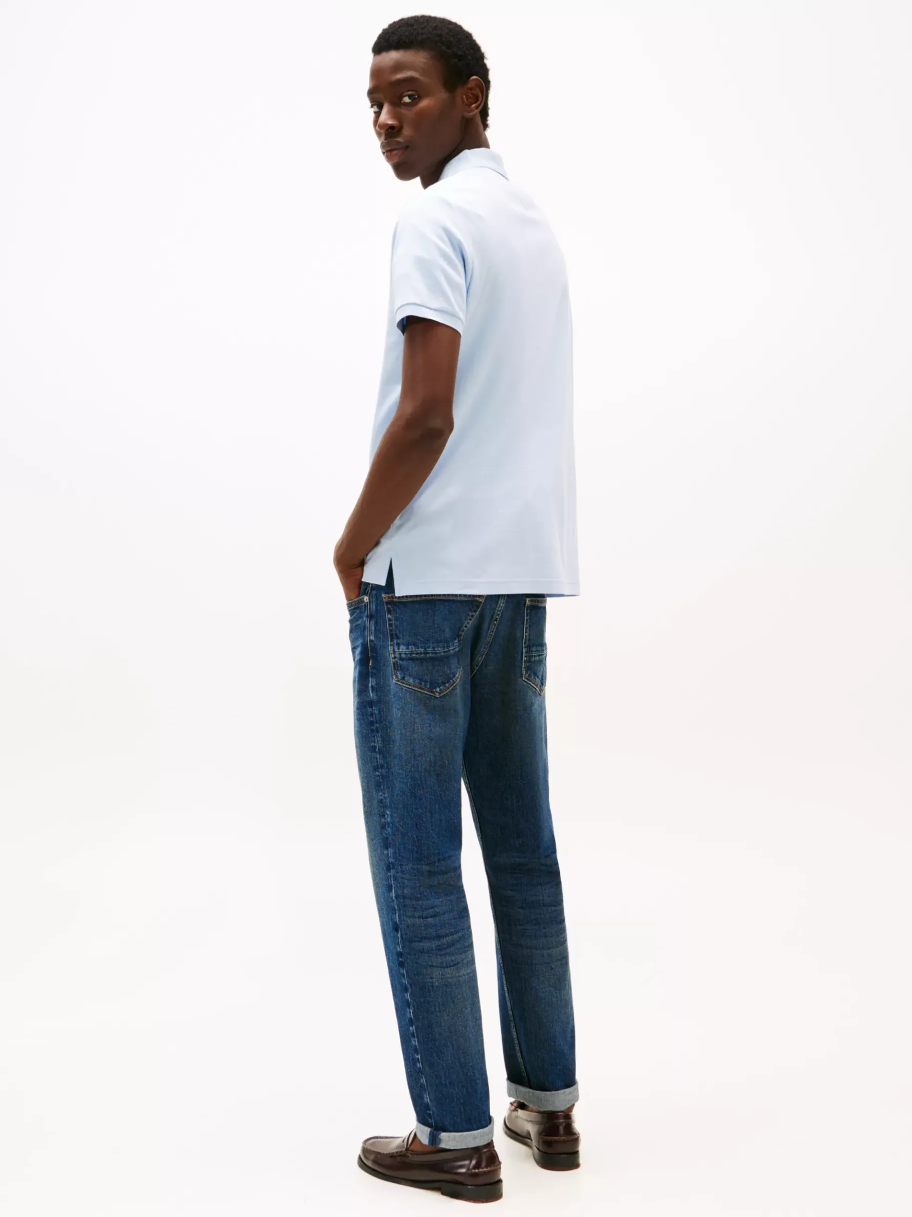 Tommy Hilfiger Regular Fit Poloshirt BREEZY BLUE Best Sale