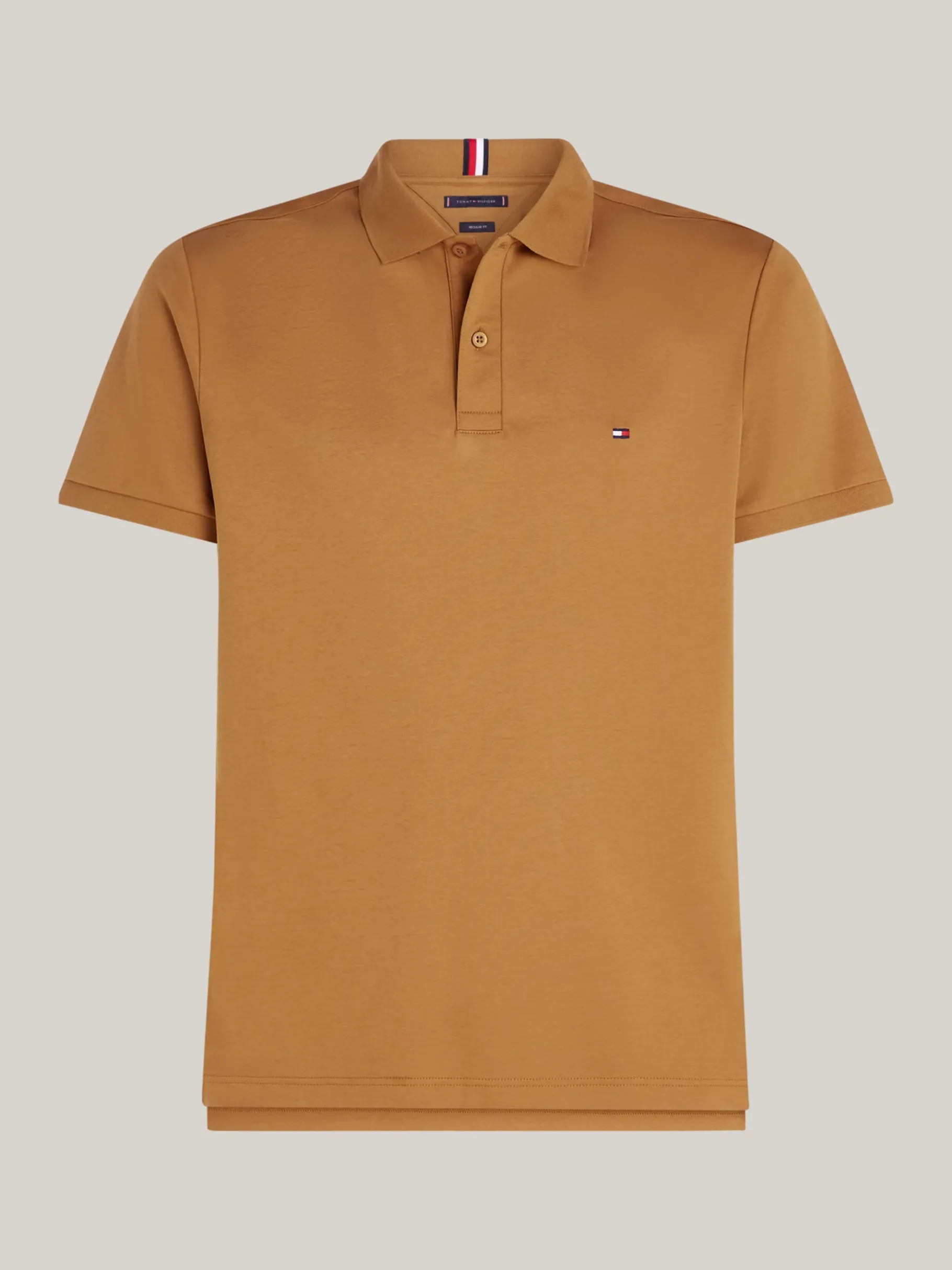 Tommy Hilfiger Regular Fit Poloshirt COUNTRY BROWN Best Sale
