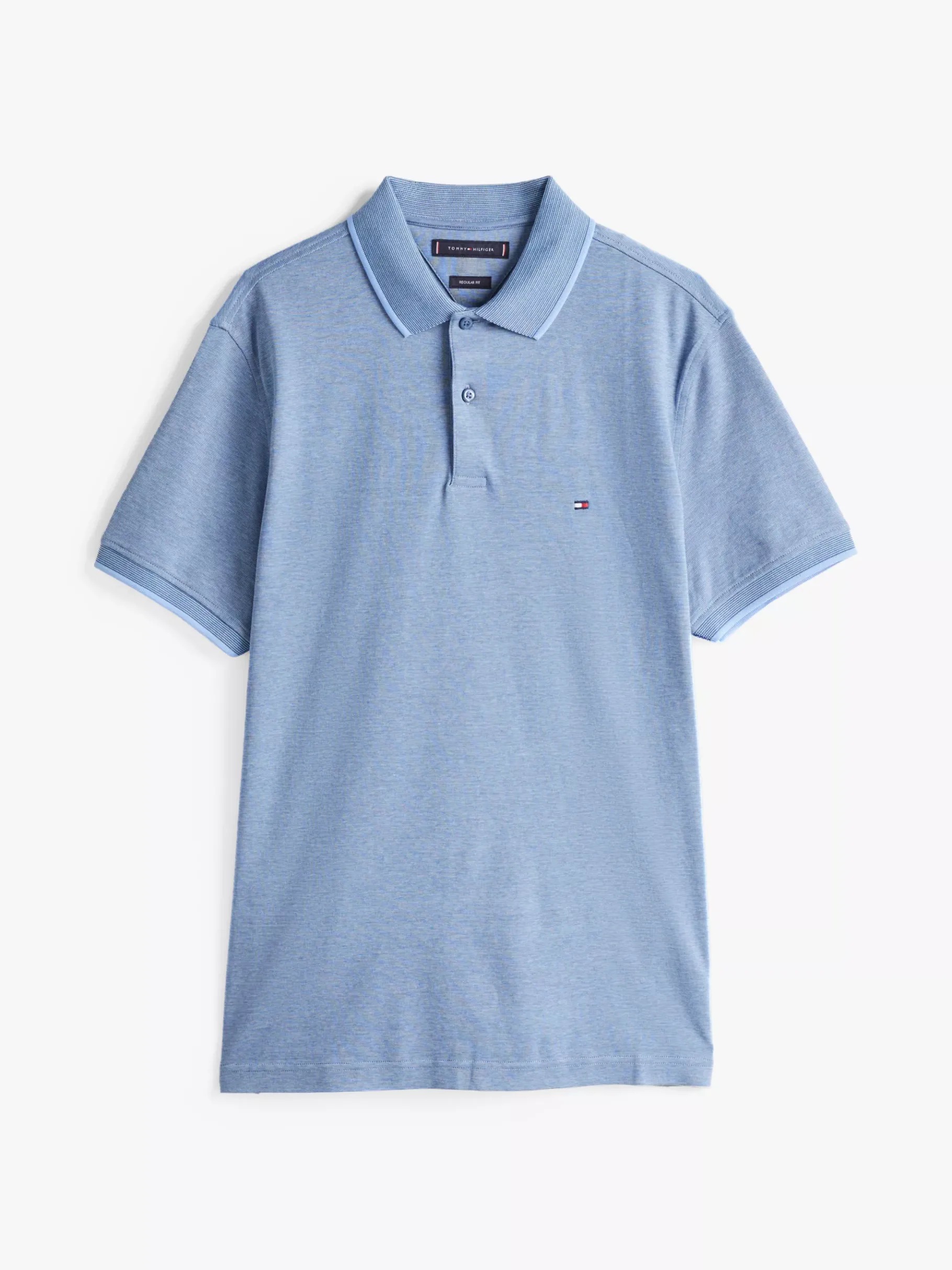 Tommy Hilfiger Regular Fit Poloshirt mit Kontrast-Details VESSEL BLUE / AEGEAN SEA Outlet