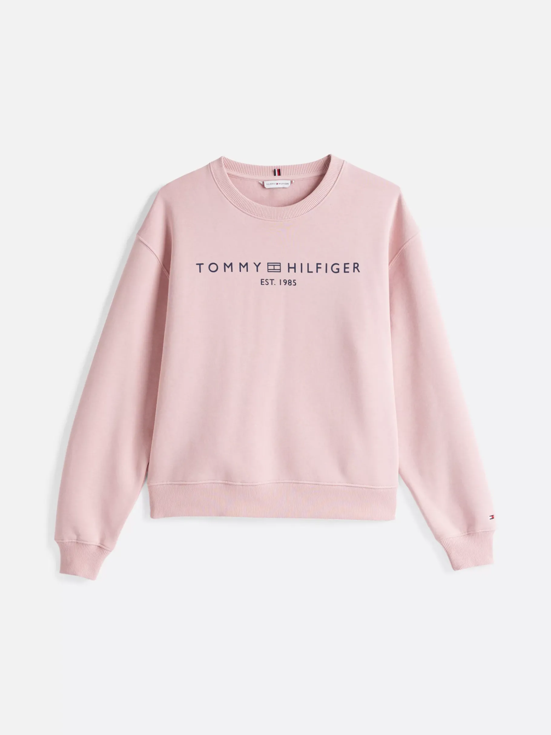 Tommy Hilfiger Regular Fit Sweatshirt mit Logo FOGGY PINK Sale