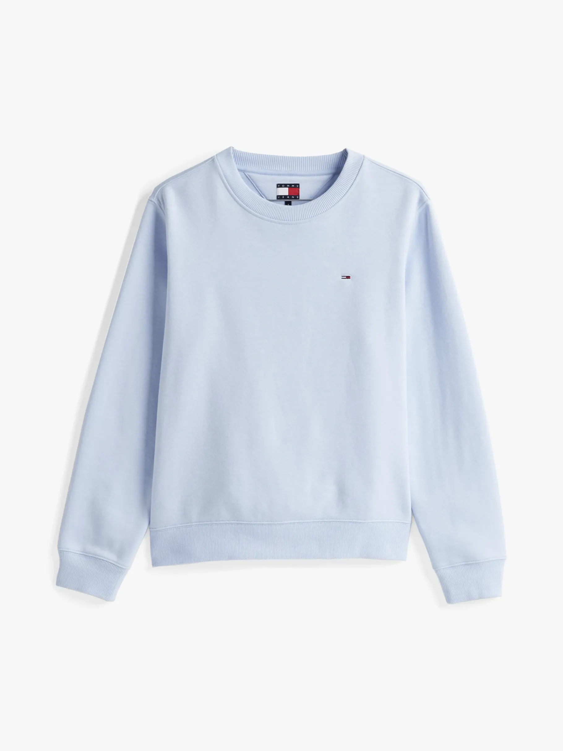 Tommy Hilfiger Regular Fit Sweatshirt mit Flag-Patch SWEET BLUE Flash Sale
