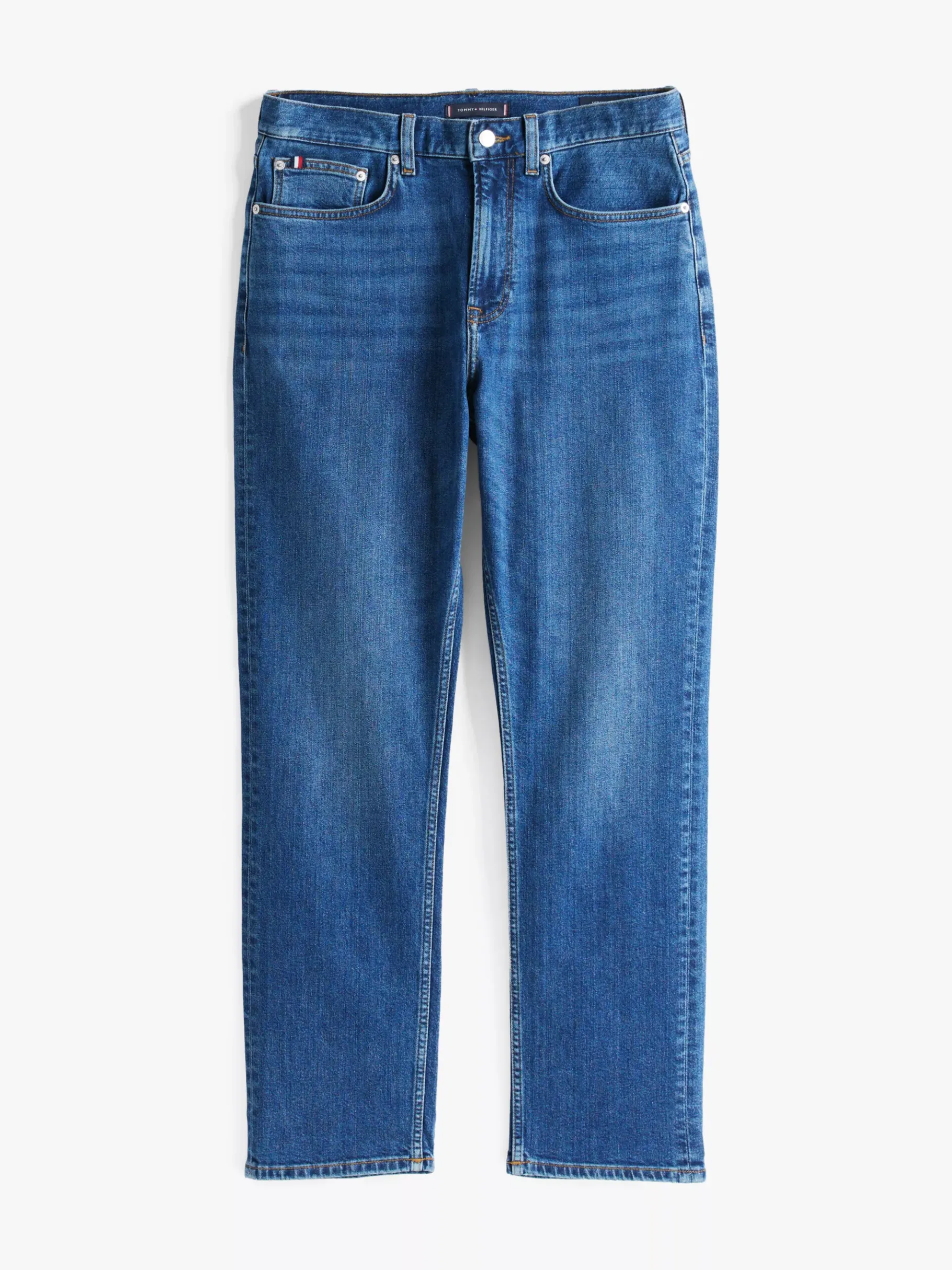 Tommy Hilfiger Regular Jeans mit Fade-Effekt COBALT BLUE Sale