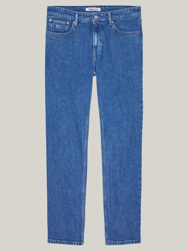 Tommy Hilfiger Regular Straight Jeans mit Fade-Effekt DENIM MEDIUM Sale