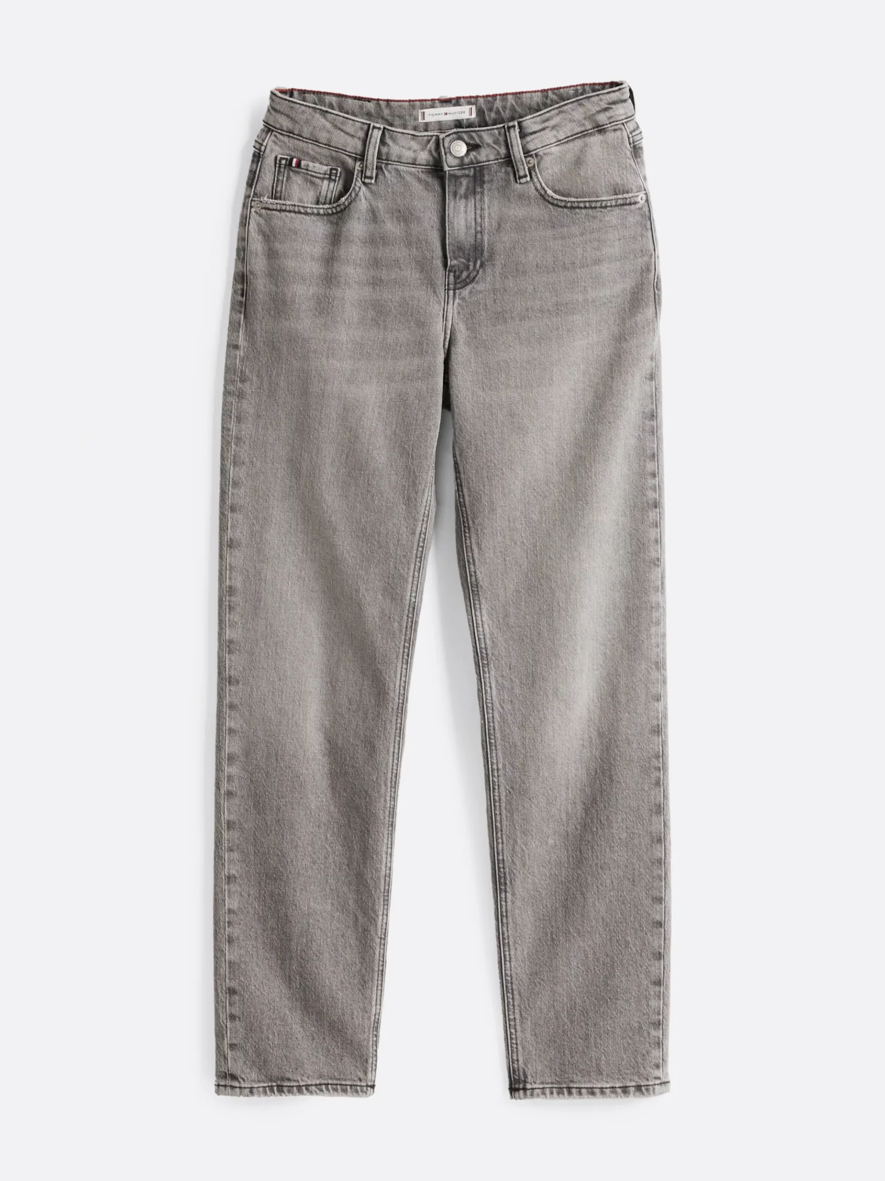 Tommy Hilfiger Regular Straight Leg Jeans mit mittelhohem Bund NOE Flash Sale