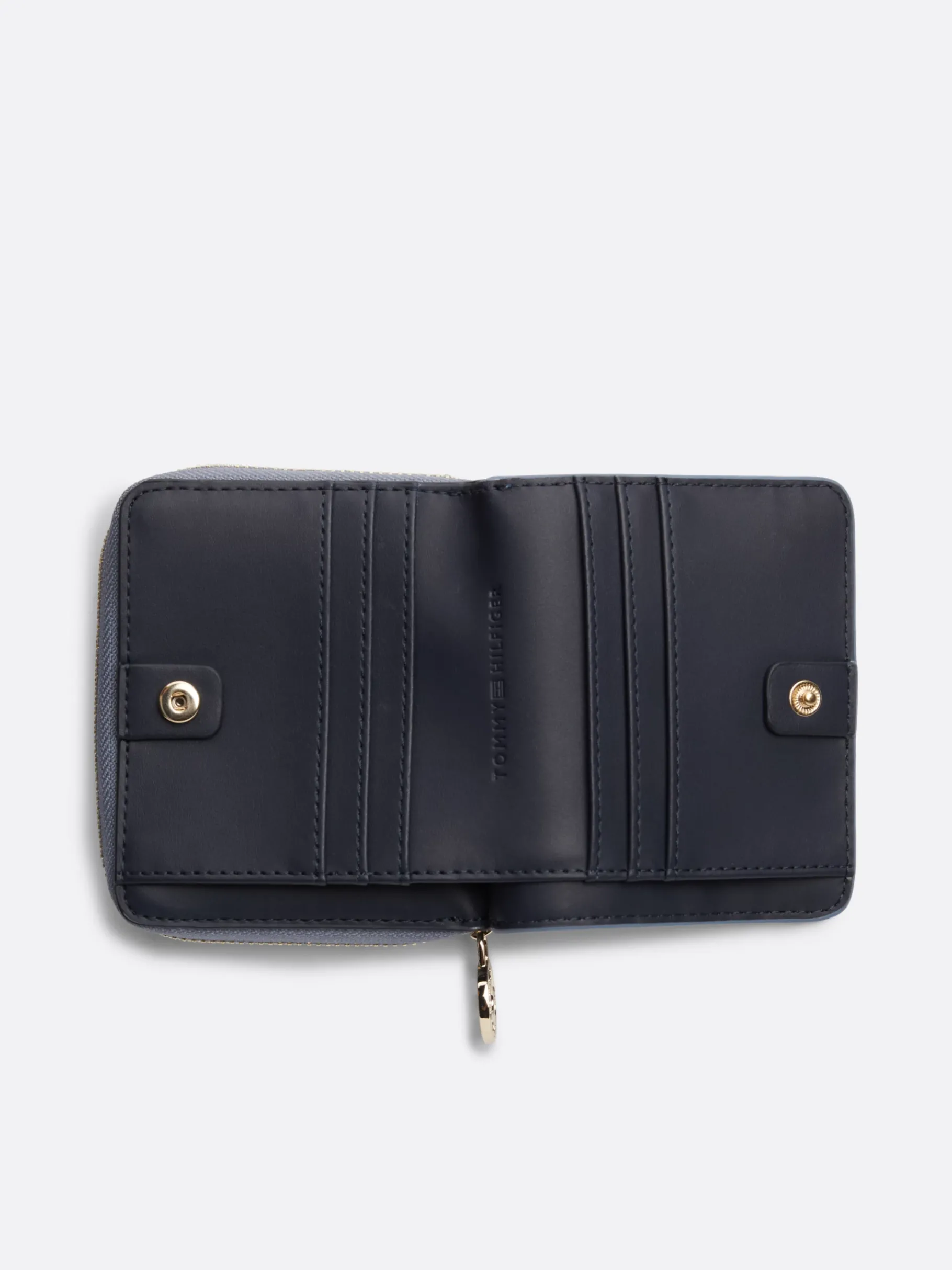 Tommy Hilfiger Reißverschluss-Brieftasche mit Prägung FADED INK Outlet