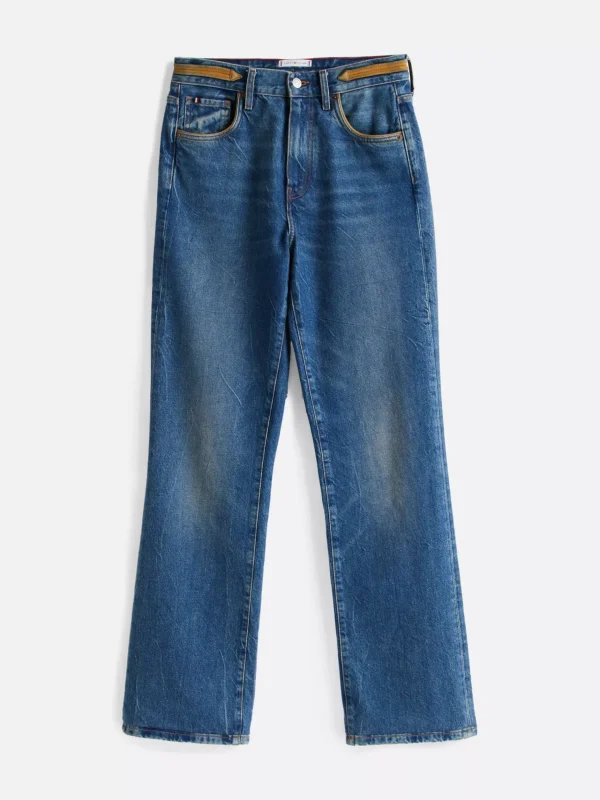Tommy Hilfiger Relaxed otcut Jeans mit hohem Bund BO Sale