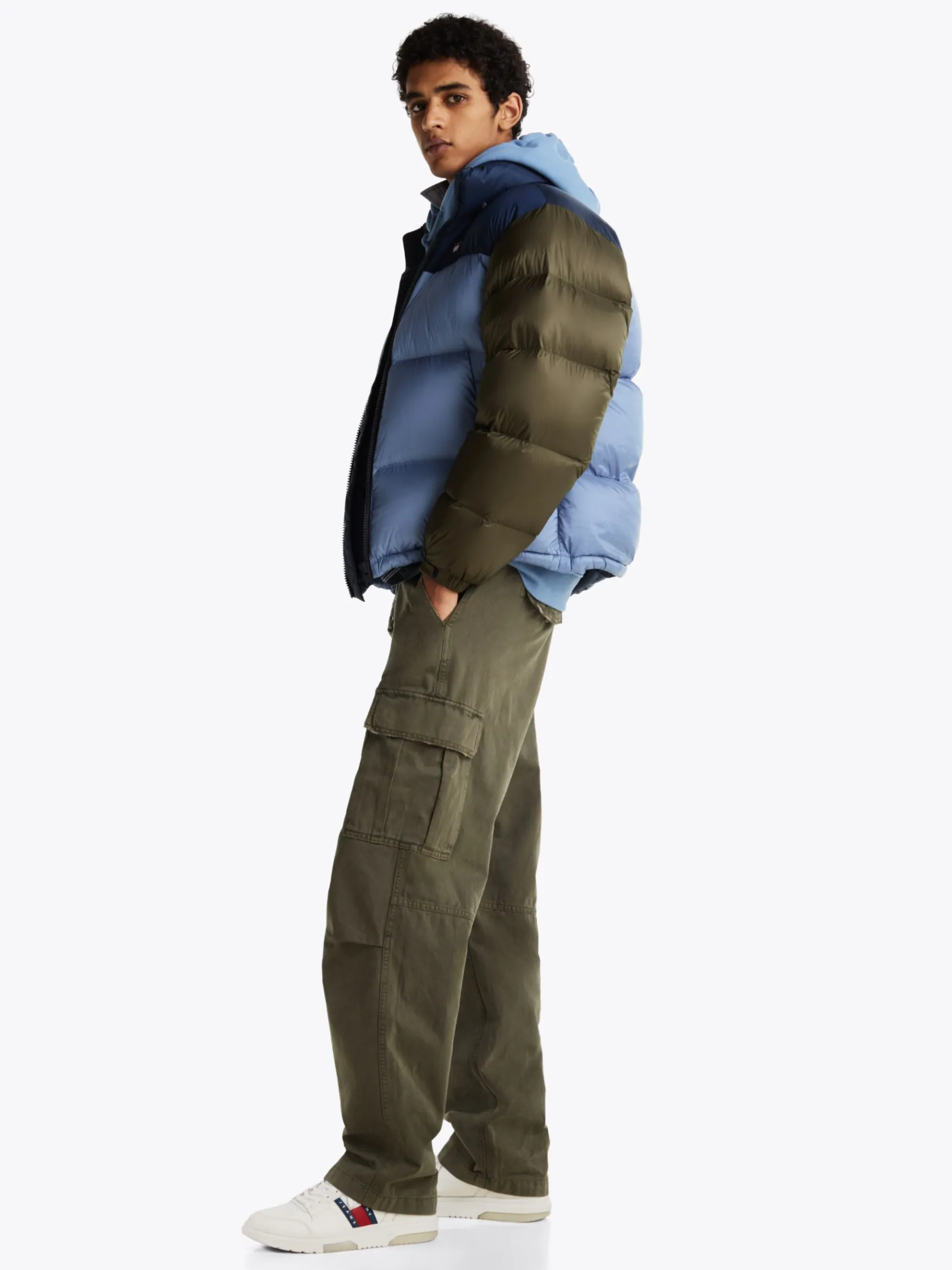 Tommy Hilfiger Relaxed Fit Cargohose FATIGUE GREEN Shop