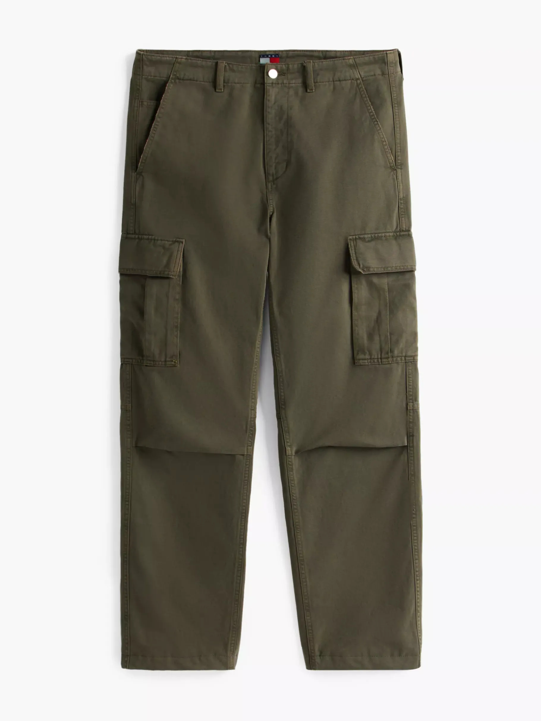 Tommy Hilfiger Relaxed Fit Cargohose FATIGUE GREEN Shop
