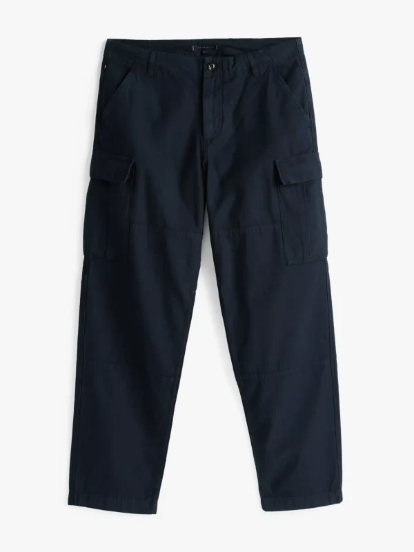 Tommy Hilfiger Relaxed Fit Cargohose aus Satin DESERT SKY Sale