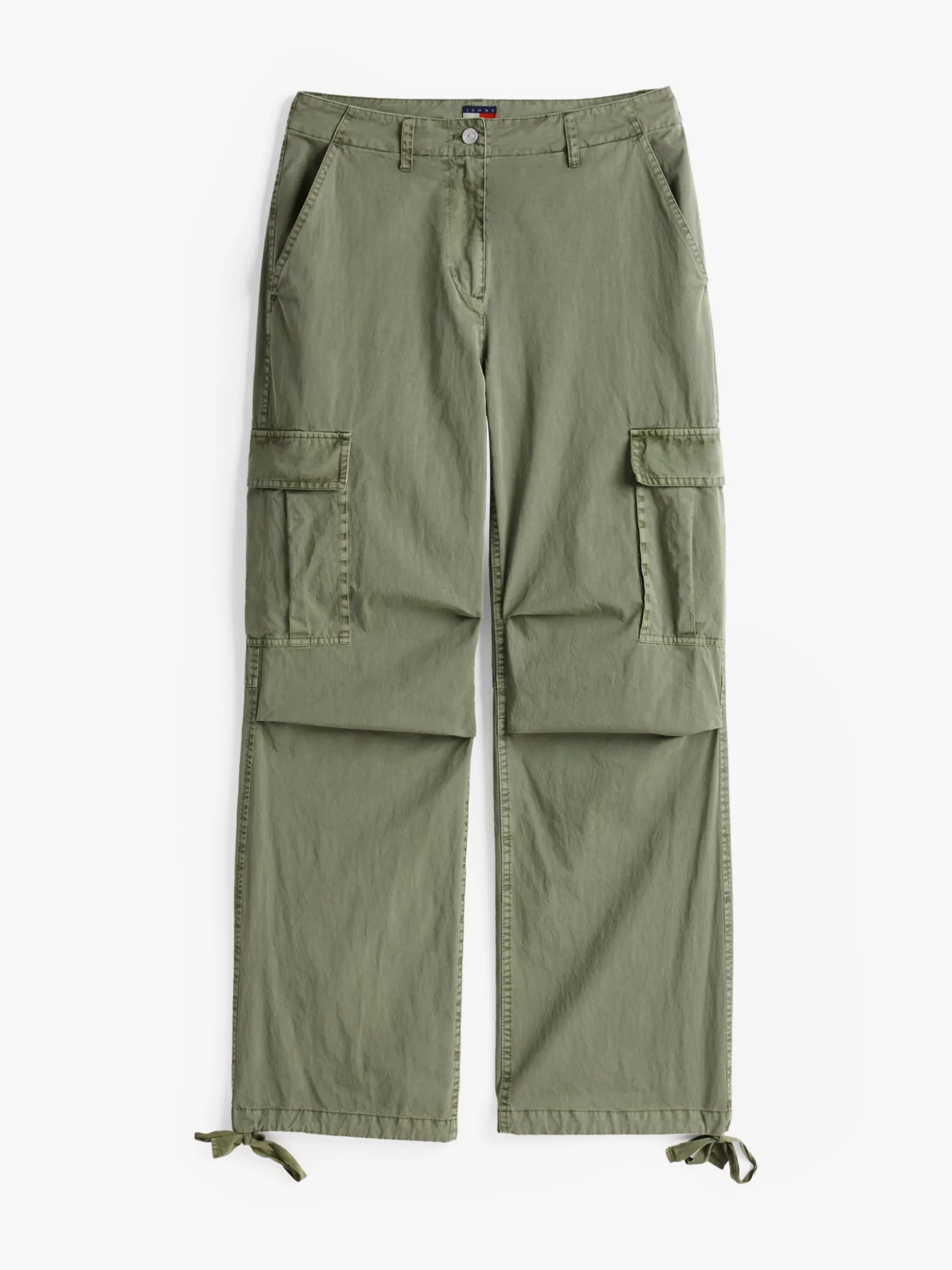 Tommy Hilfiger Relaxed Fit Cargo-Hose mit mittelhohem Bund ARUBA GREEN Best