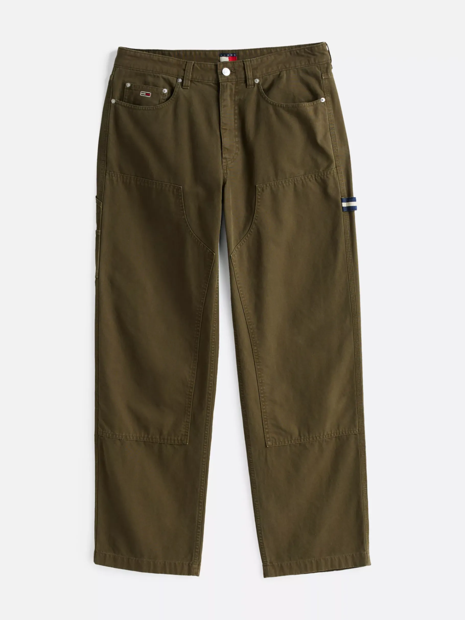 Tommy Hilfiger Relaxed Fit Carpenter-Hose FATIGUE GREEN Best