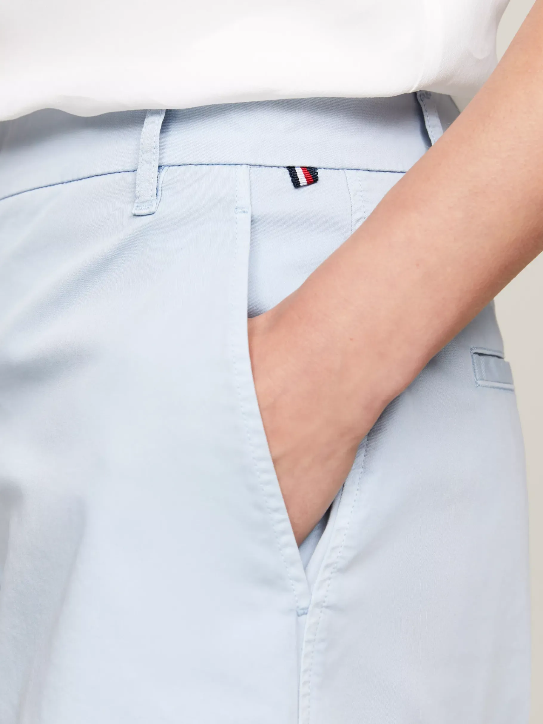 Tommy Hilfiger Relaxed Fit Chino-Shorts BREEZY BLUE Best