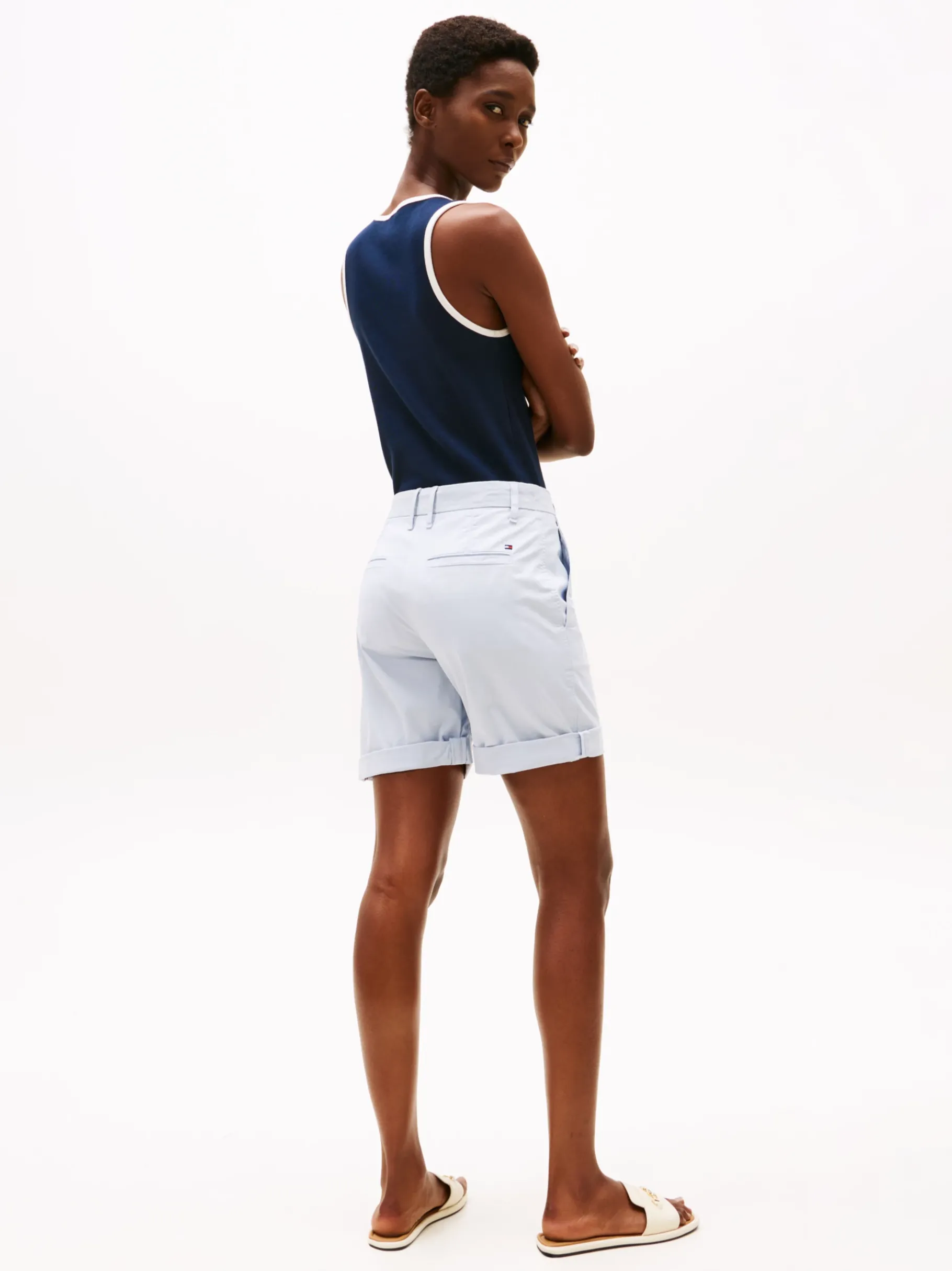 Tommy Hilfiger Relaxed Fit Chino-Shorts BREEZY BLUE Best