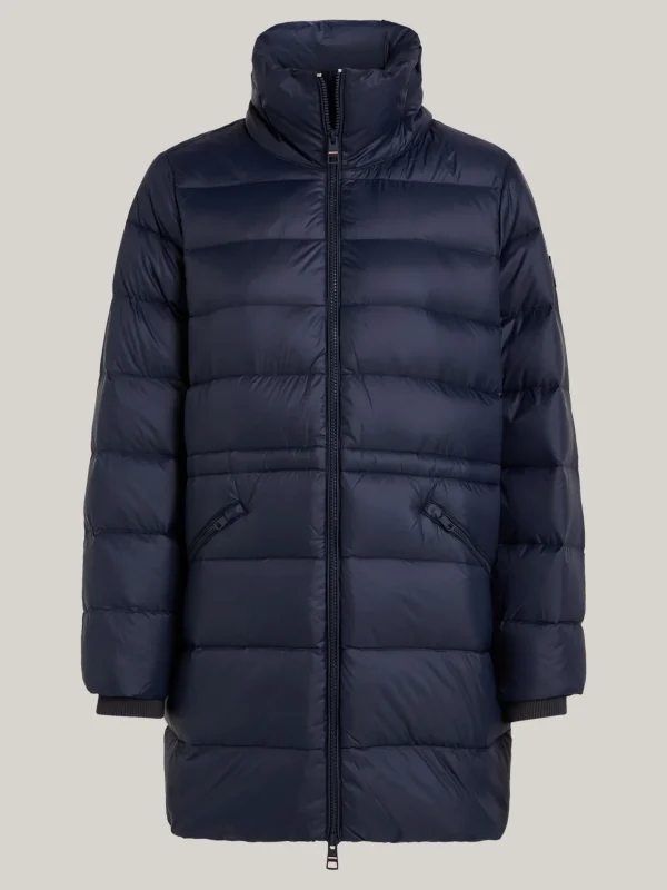 Tommy Hilfiger Relaxed Fit Daunenmantel mit Trichterkragen DESERT SKY Fashion