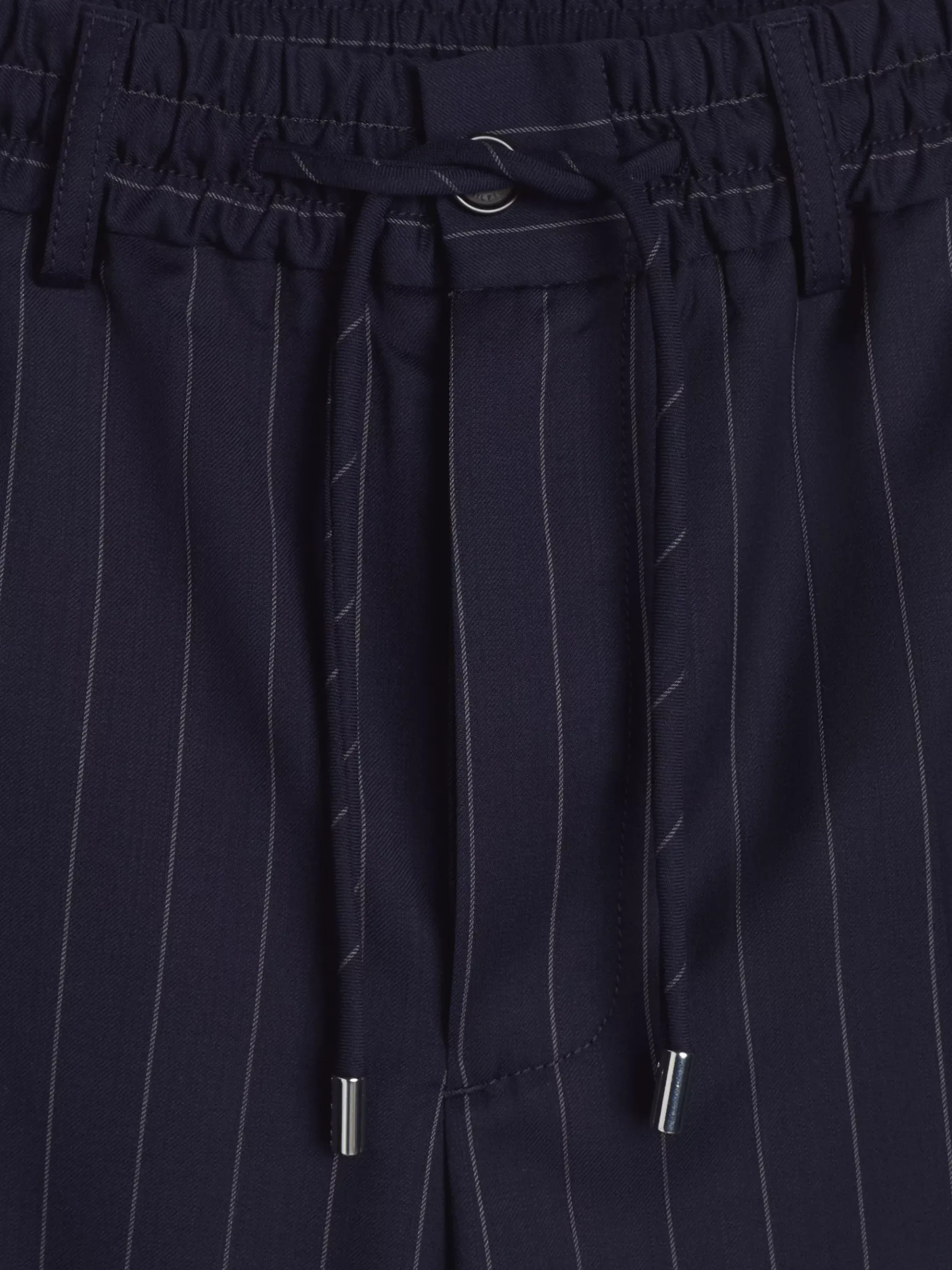 Tommy Hilfiger Relaxed Fit Hose aus Wolle mit Wappen DESERT SKY Clearance