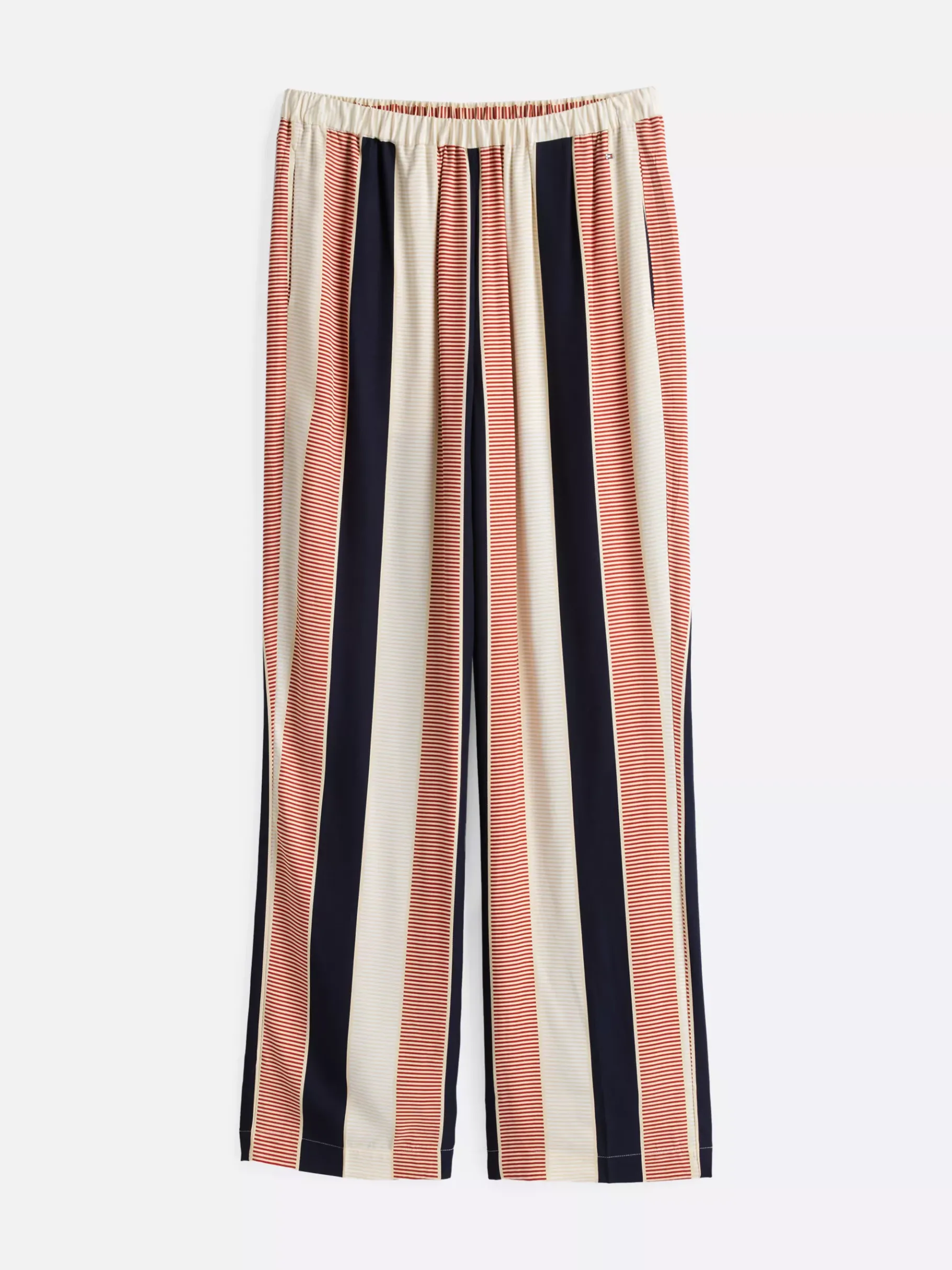 Tommy Hilfiger Relaxed Fit Hose mit Global-Streifen LADDER GLOBAL STP/ COUNTRY IVORY Clearance