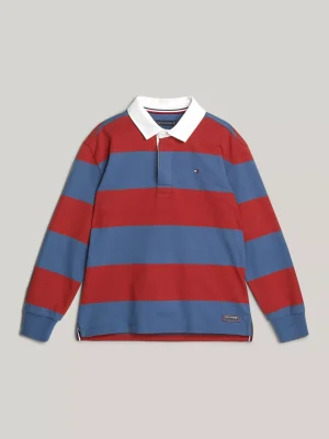 Tommy Hilfiger Relaxed Fit Langarm-Poloshirt mit Streifen RWB COLORBLOCK Cheap