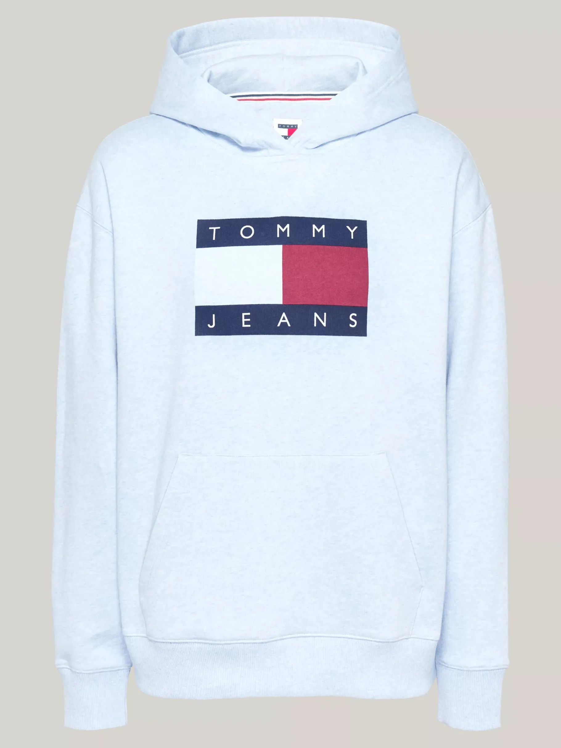 Tommy Hilfiger Relaxed Fit Mélange-Hoodie VESSEL BLUE MELANGE Best