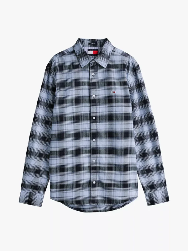 Tommy Hilfiger Relaxed Fit Oxford-Hemd mit Karos SWEET BLUE CHECK Outlet