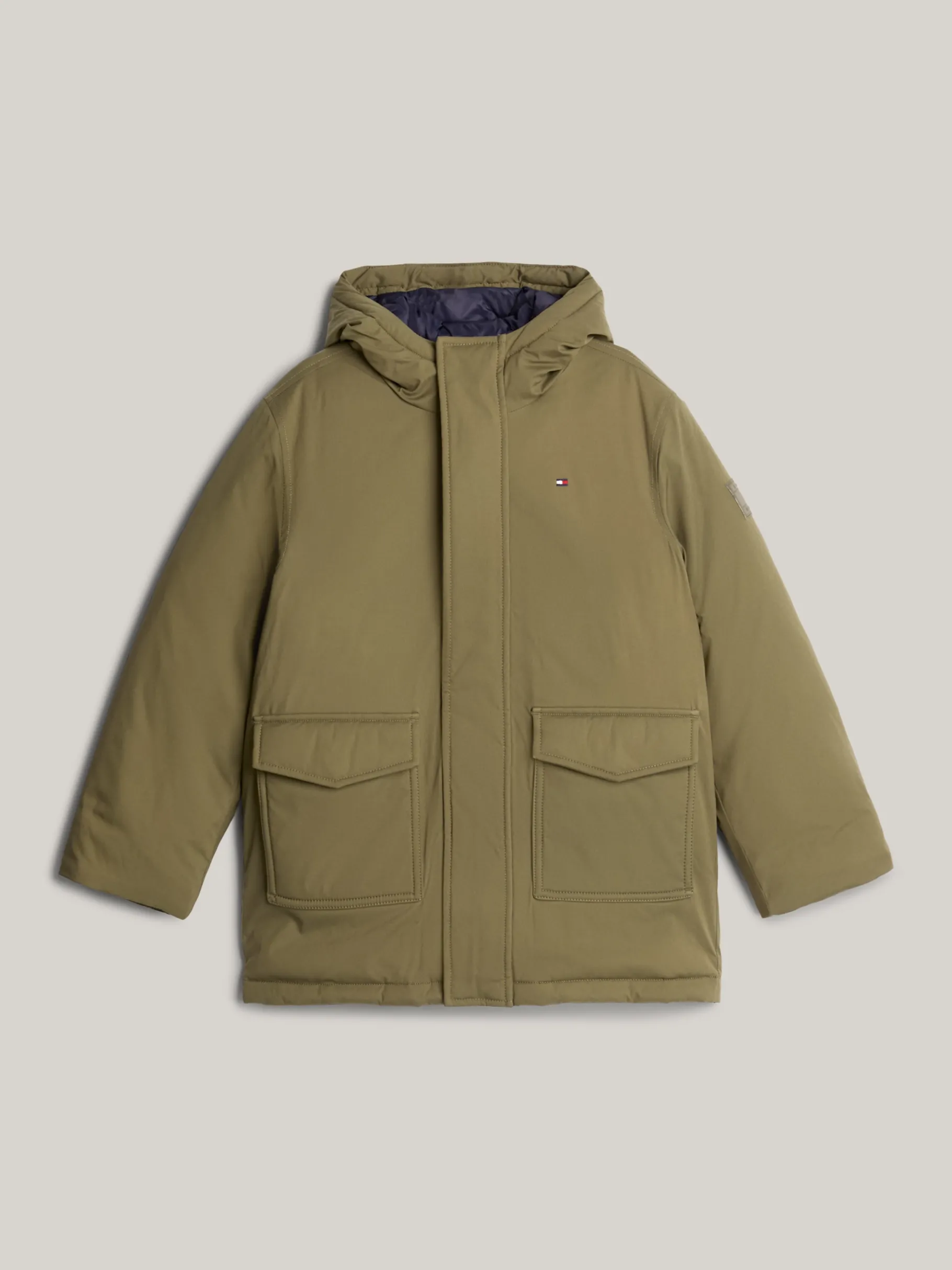 Tommy Hilfiger Relaxed Fit Parka mit Kapuze UTILITY OLIVE New