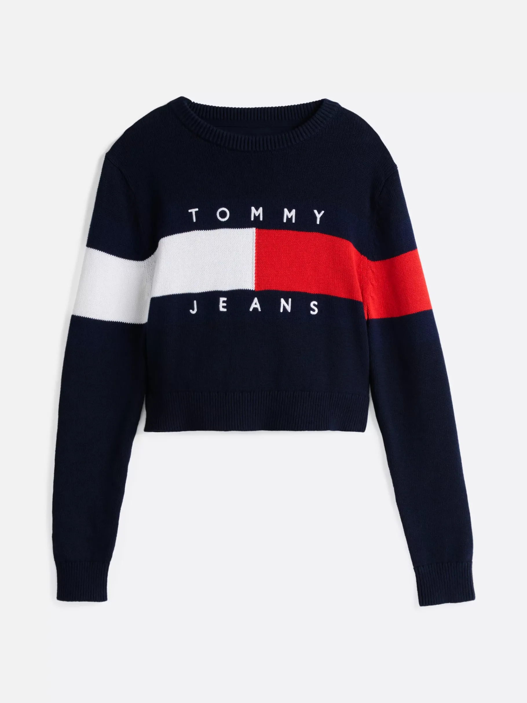 Tommy Hilfiger Relaxed Fit Pullover mit Color Block-Design DARK NIGHT NAVY New