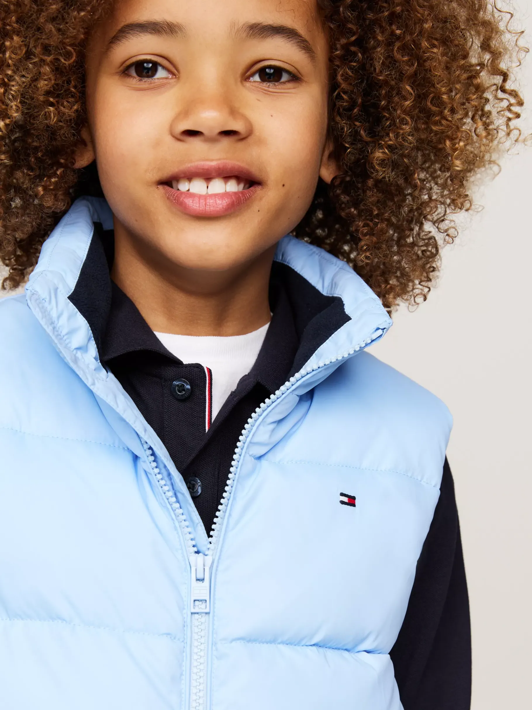 Tommy Hilfiger Relaxed Fit Steppweste VESSEL BLUE Hot