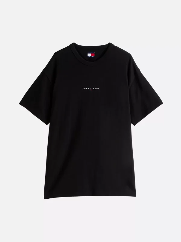Tommy Hilfiger Relaxed Fit T-Shirt mit aufgesticktem Logo BLACK Flash Sale