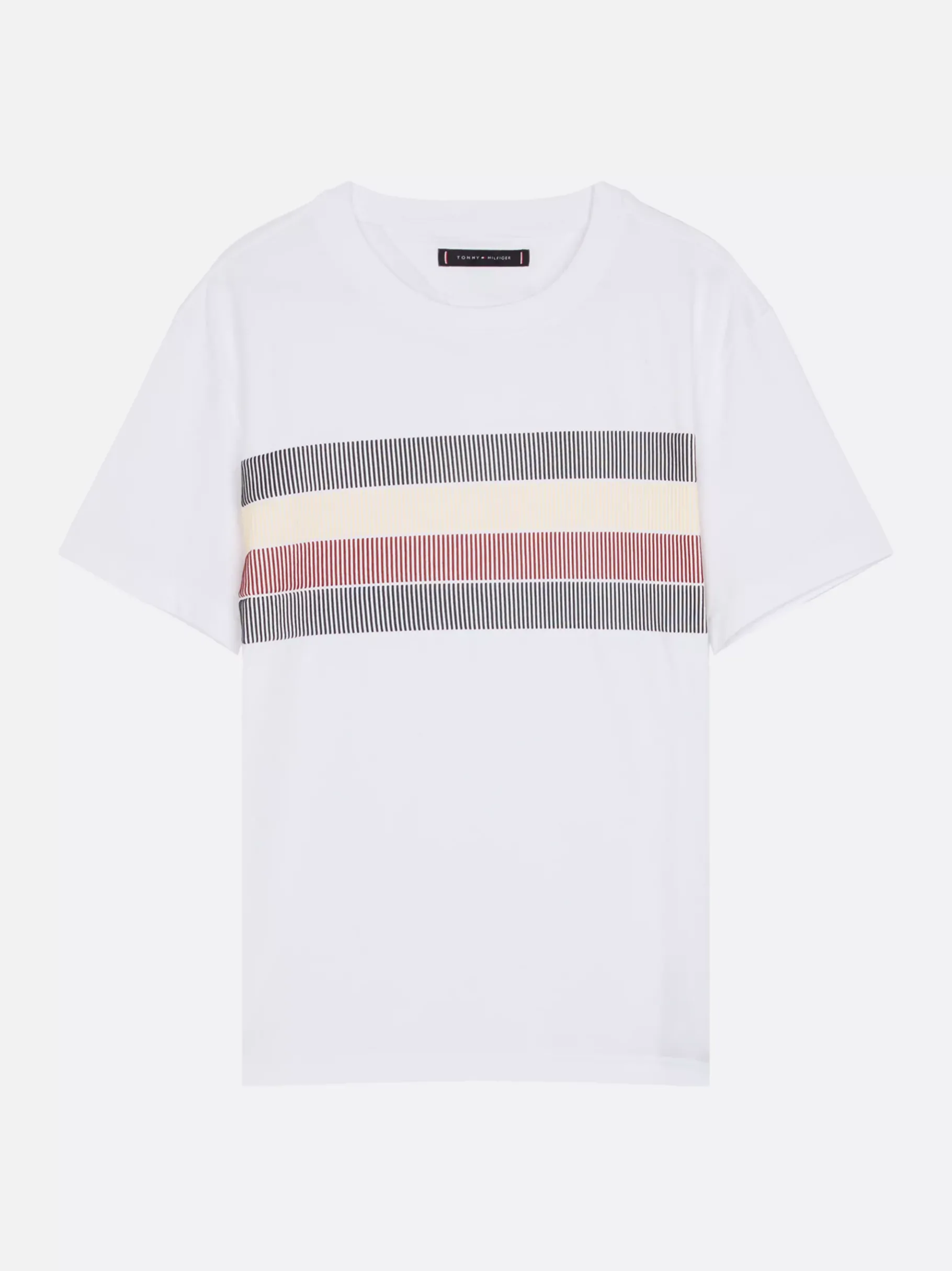 Tommy Hilfiger Relaxed Fit T-Shirt mit Shadow-Flag WHITE Sale