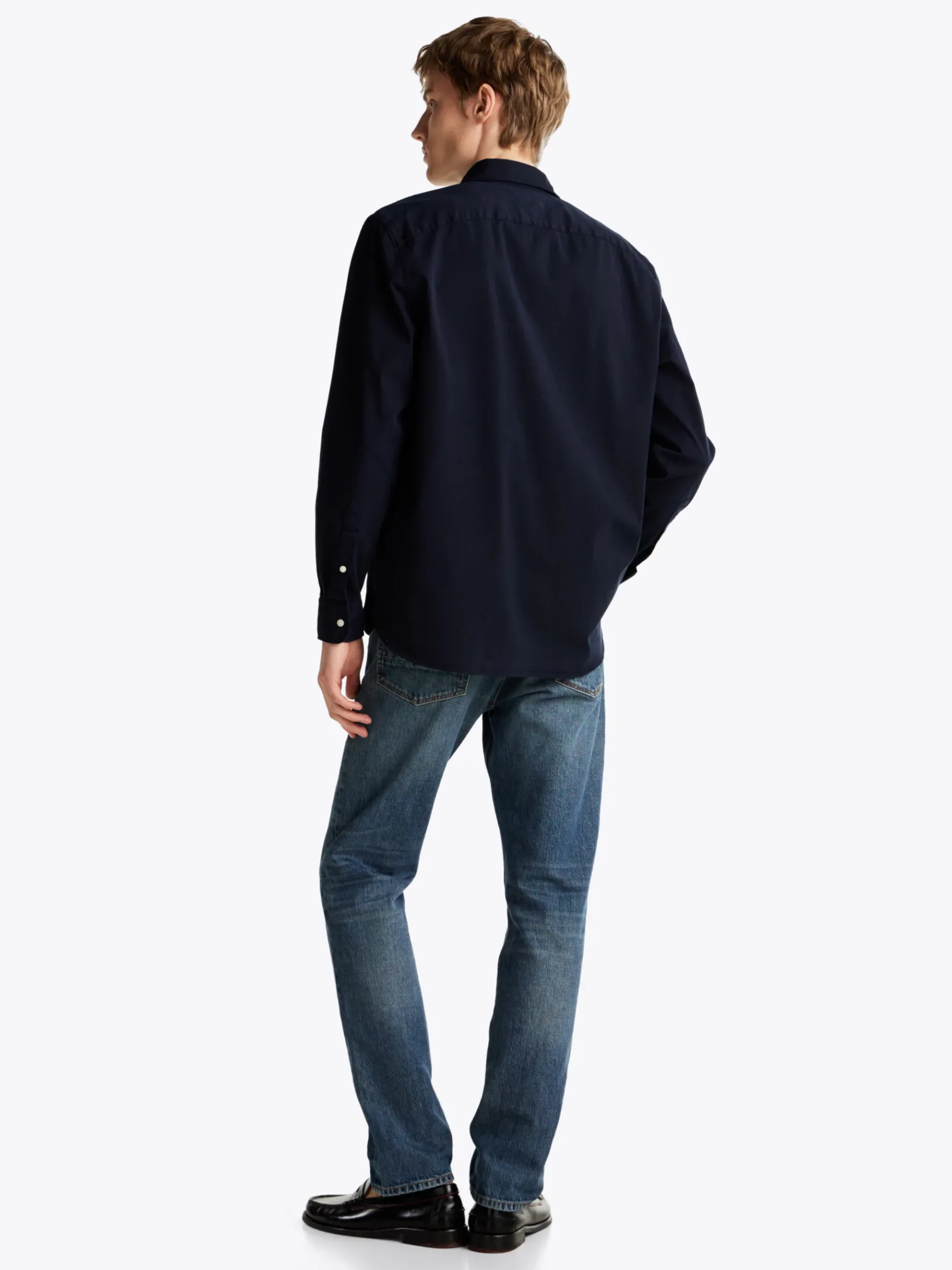 Tommy Hilfiger Relaxed Fit Twill-Hemd DESERT SKY Online