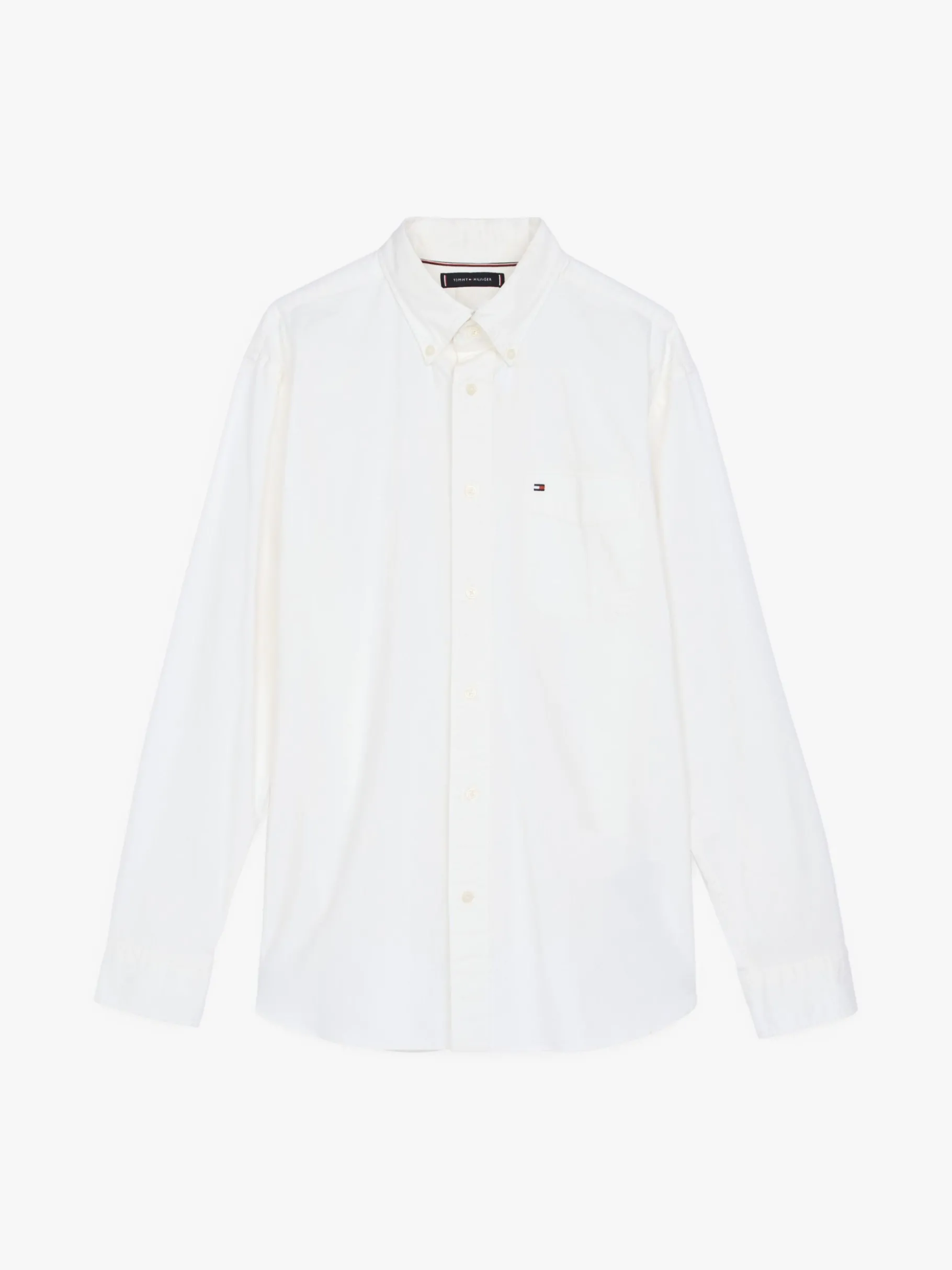 Tommy Hilfiger Relaxed Fit Twill-Hemd IVORY SILK Best