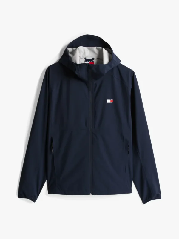 Tommy Hilfiger Relaxed Fit Windbreaker mit Reißverschluss DARK NIGHT NAVY Best Sale