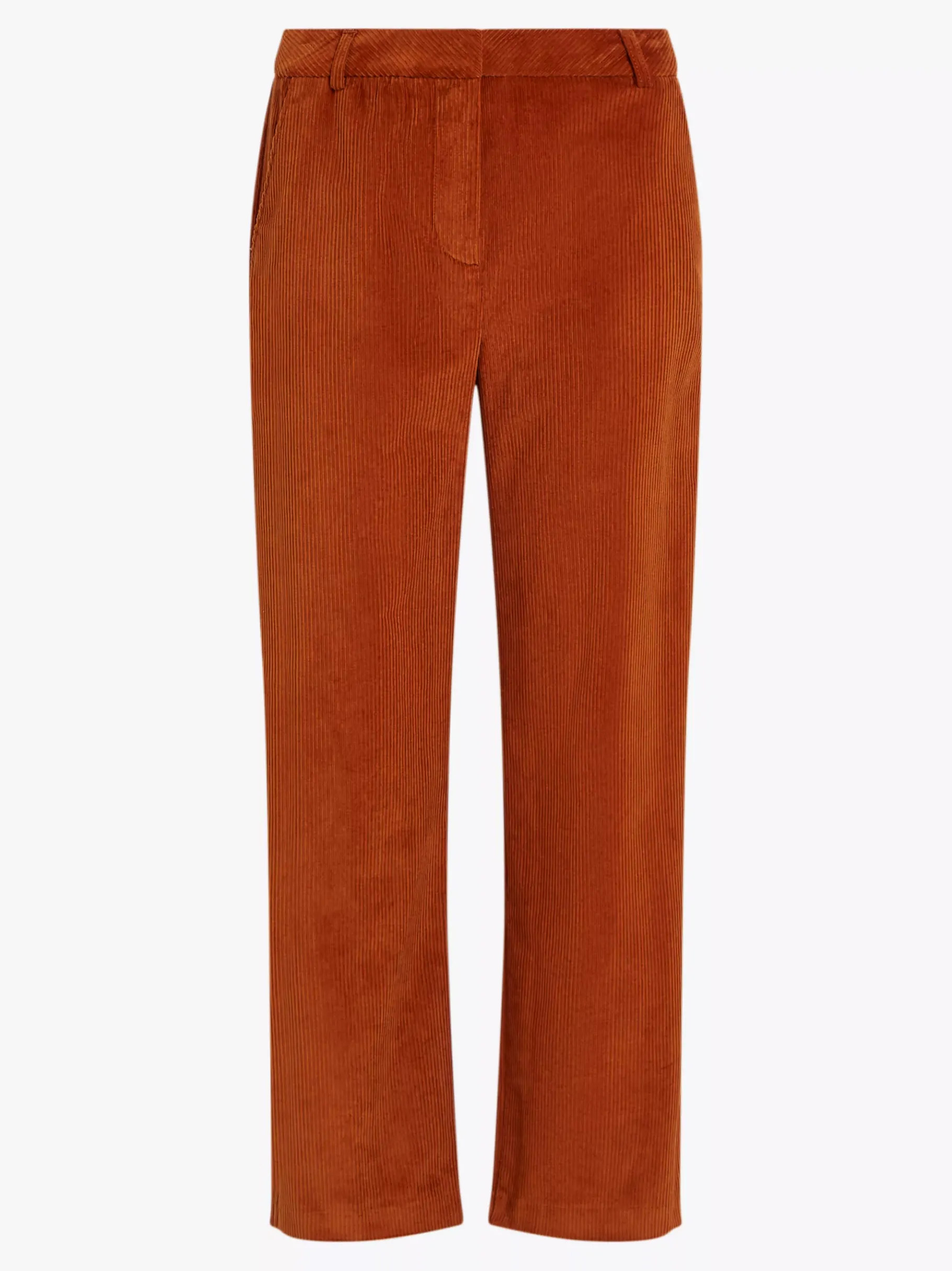 Tommy Hilfiger Relaxed Straight Leg Fit Hose aus Cord AUTUMN ORANGE Discount