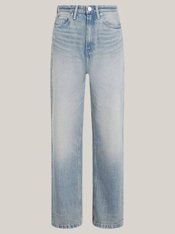 Tommy Hilfiger Relaxed Straight Leg Jeans mit hohem Bund JOY Best