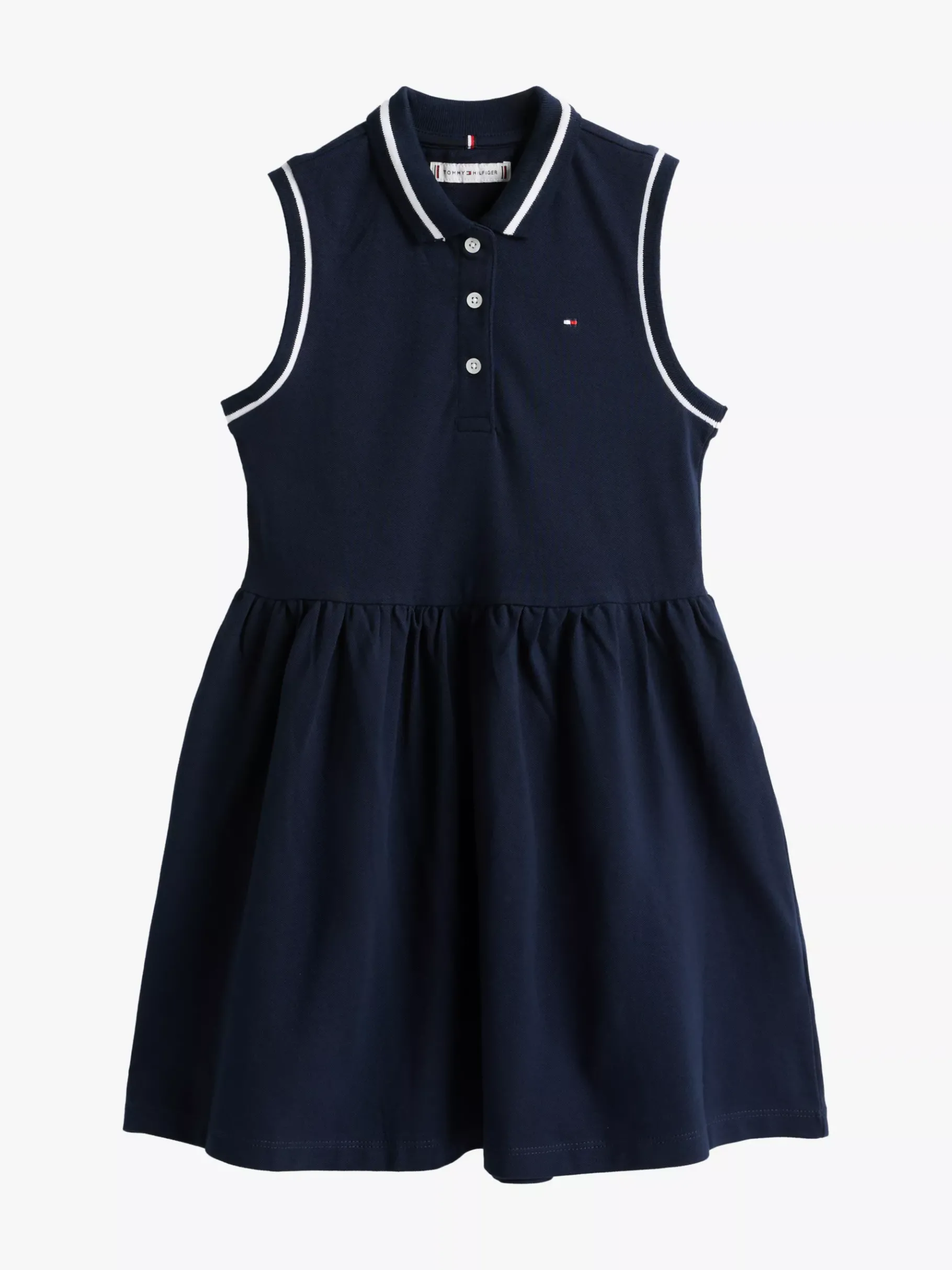 Tommy Hilfiger Ärmelloses Polokleid DARK NIGHT NAVY Cheap