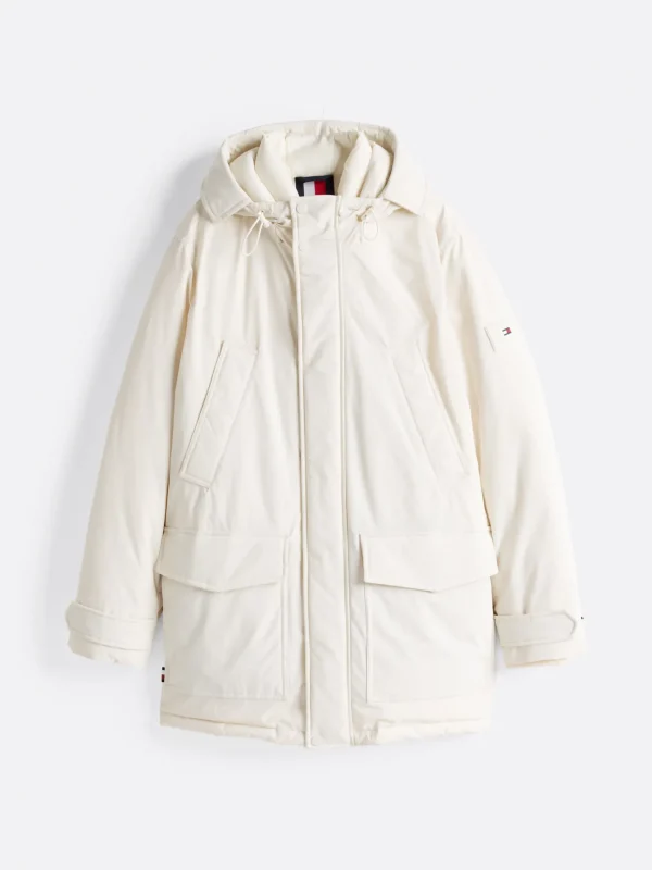 Tommy Hilfiger Rockie Parka mit Daunenfüllung und Kapuze IVORY Online