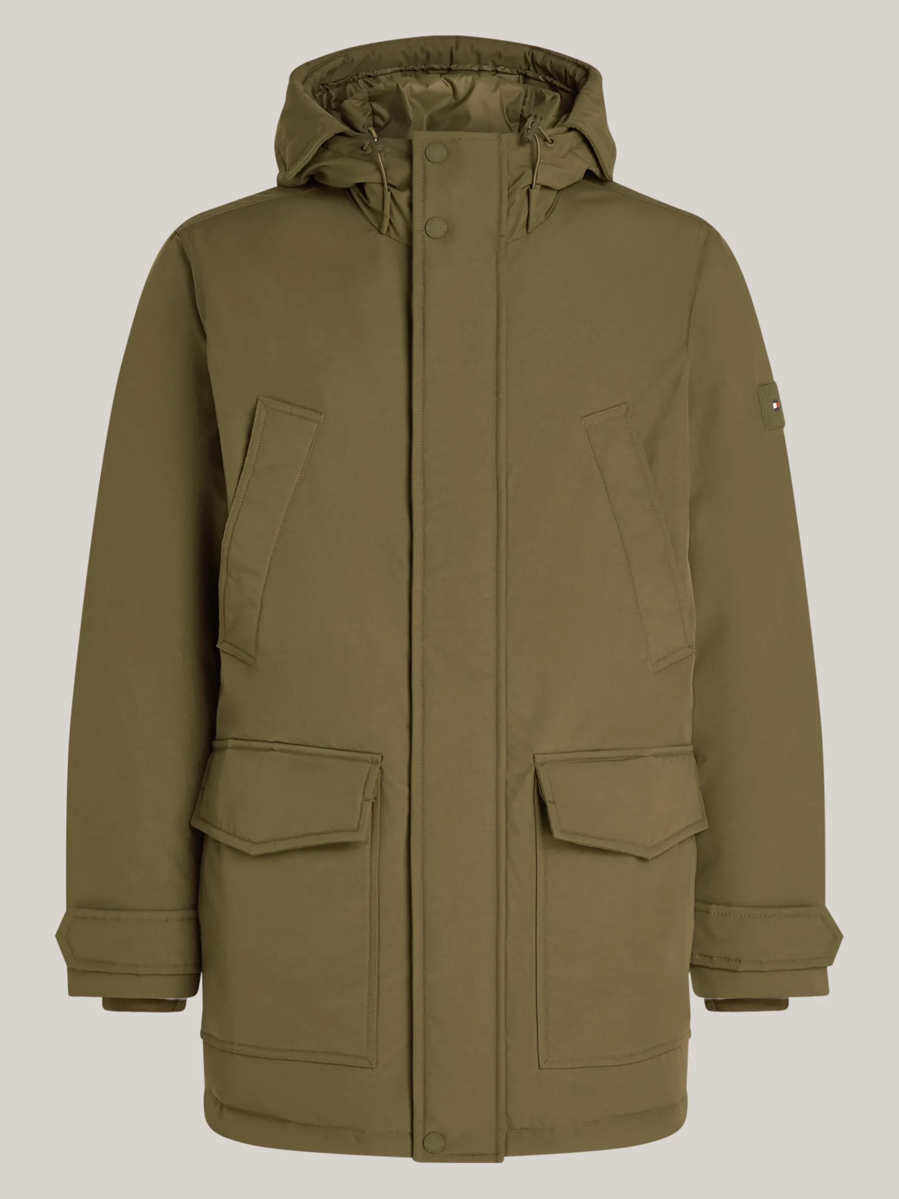 Tommy Hilfiger Rockie Parka mit Daunenfüllung und Kapuze ARMY GREEN Fashion