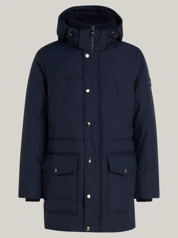 Tommy Hilfiger Rockie Utility-Puffer-Jacke mit Thermo-Isolierung DESERT SKY Outlet
