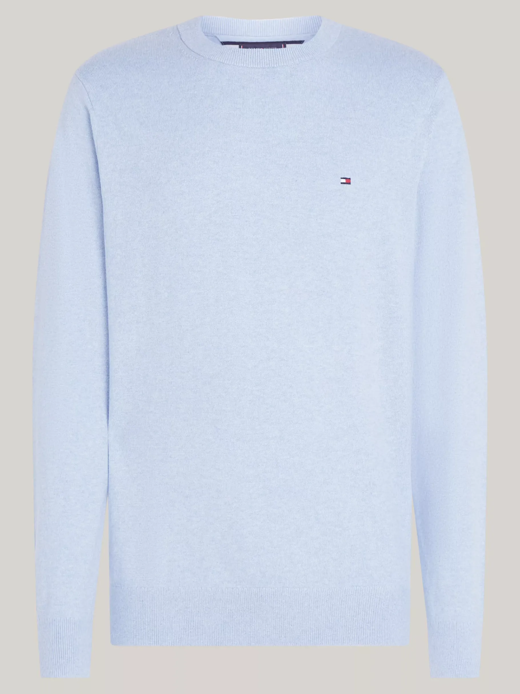 Tommy Hilfiger Rundhalspullover mit Kaschmir VESSEL BLUE HEATHER Best