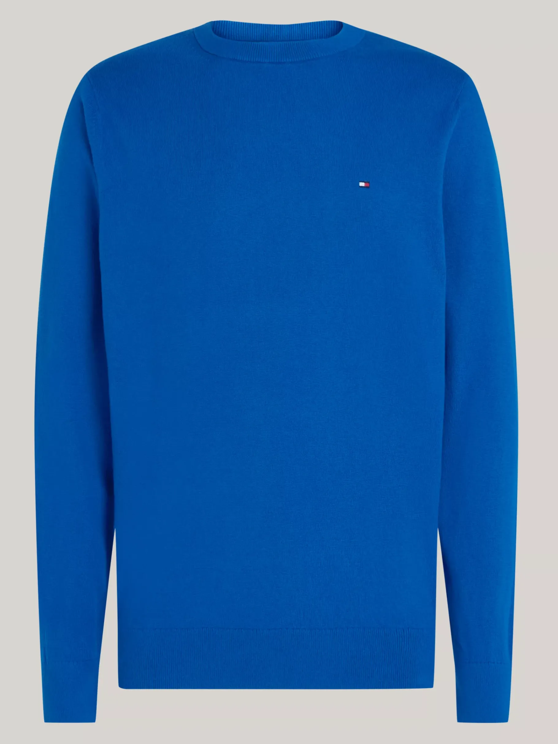 Tommy Hilfiger Rundhalspullover mit Kaschmir VIBRANT INDIGO Discount