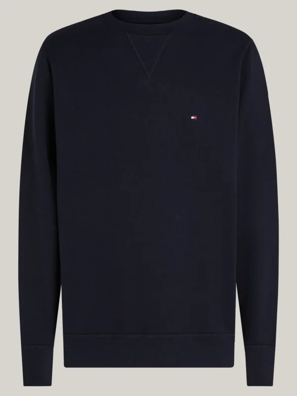 Tommy Hilfiger Rundhals-Sweatshirt aus Fleece DESERT SKY Best Sale