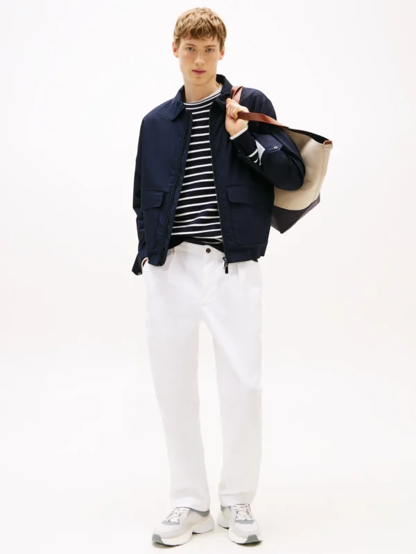 Tommy Hilfiger Runner-Sneaker mit Kontrast-Strukturen GREY WHISPER Shop