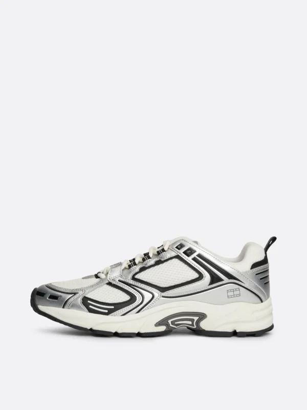 Tommy Hilfiger Runner-Sneaker mit Metallic-Finish BLACK Shop
