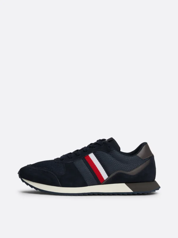 Tommy Hilfiger Runner-Sneaker mit Tommy-Tape DESERT SKY Clearance