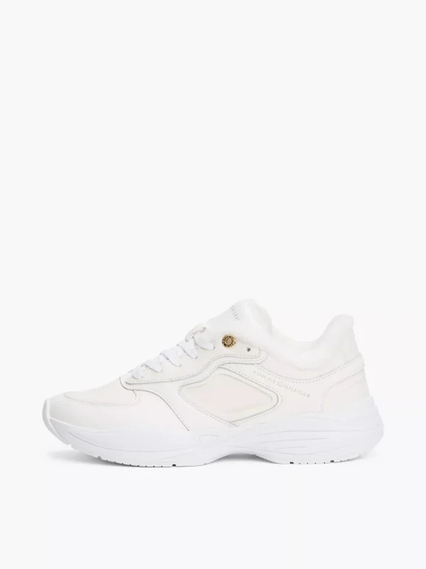 Tommy Hilfiger Runner-Sneaker mit warmem Innenfutter ANCIENT WHITE Clearance